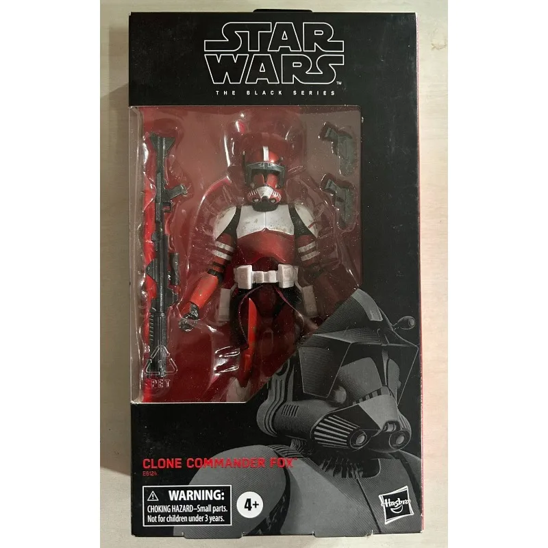 New Original Hasbro STAR WARS THE BLACK SERIES CLONE COMMANDER FOX Action Figures Gift Toys Model view 2