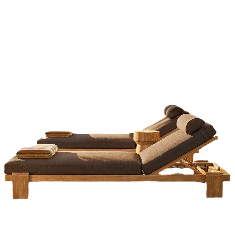 

Customizable Outdoor Teak Sofa Terrace Furniture