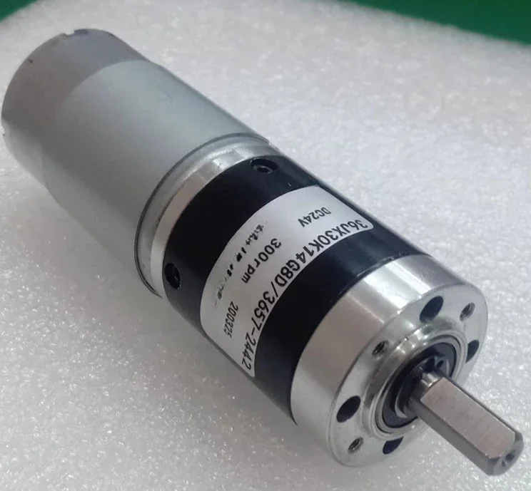 

36Mm DC geared motor 12V24V low speed and high torque forward and reverse medium and long axis