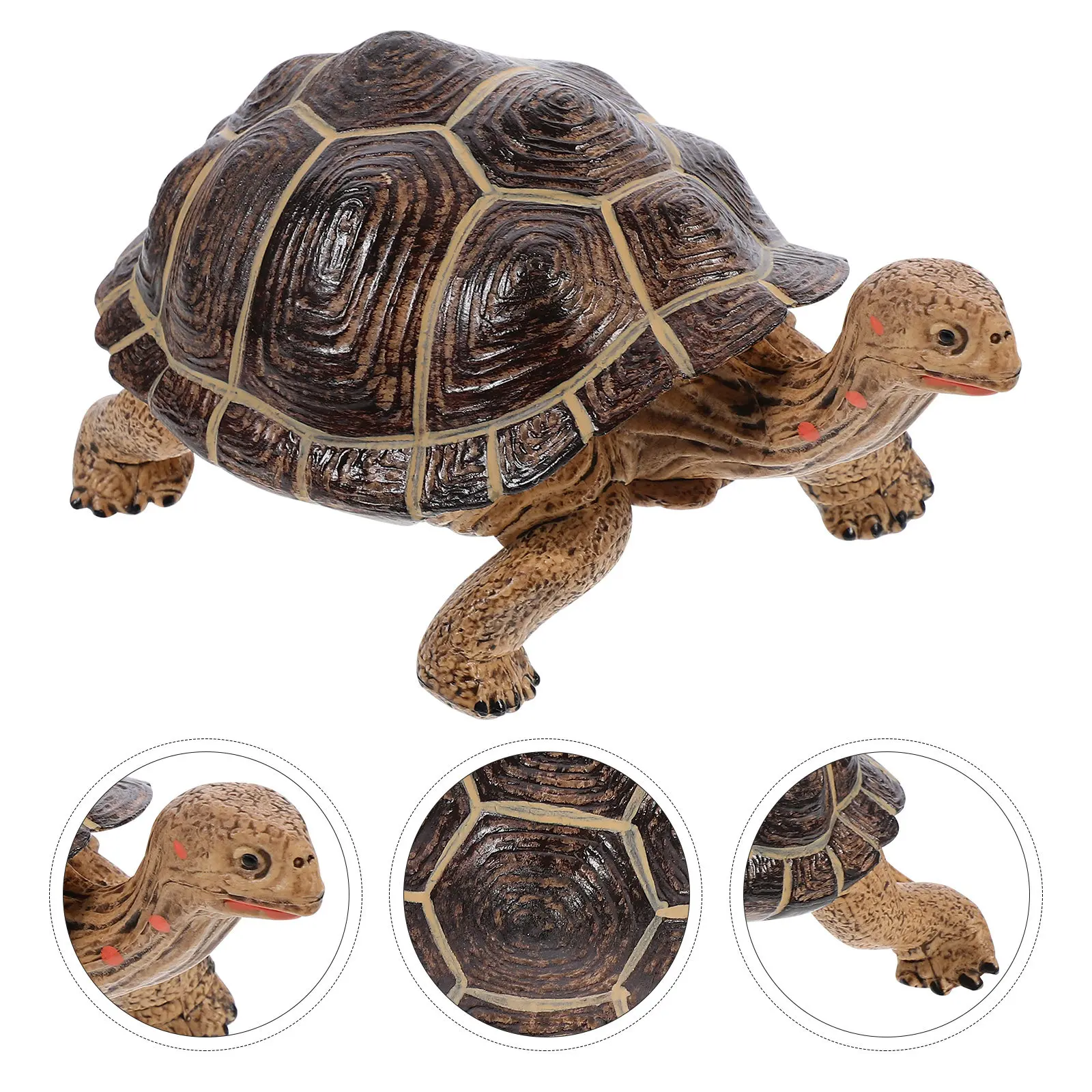 

High-Quality Realistic Turtle Ornament Lifelike Animal Decoration for Home Office Workshop Living Room Bedroom Study Creative