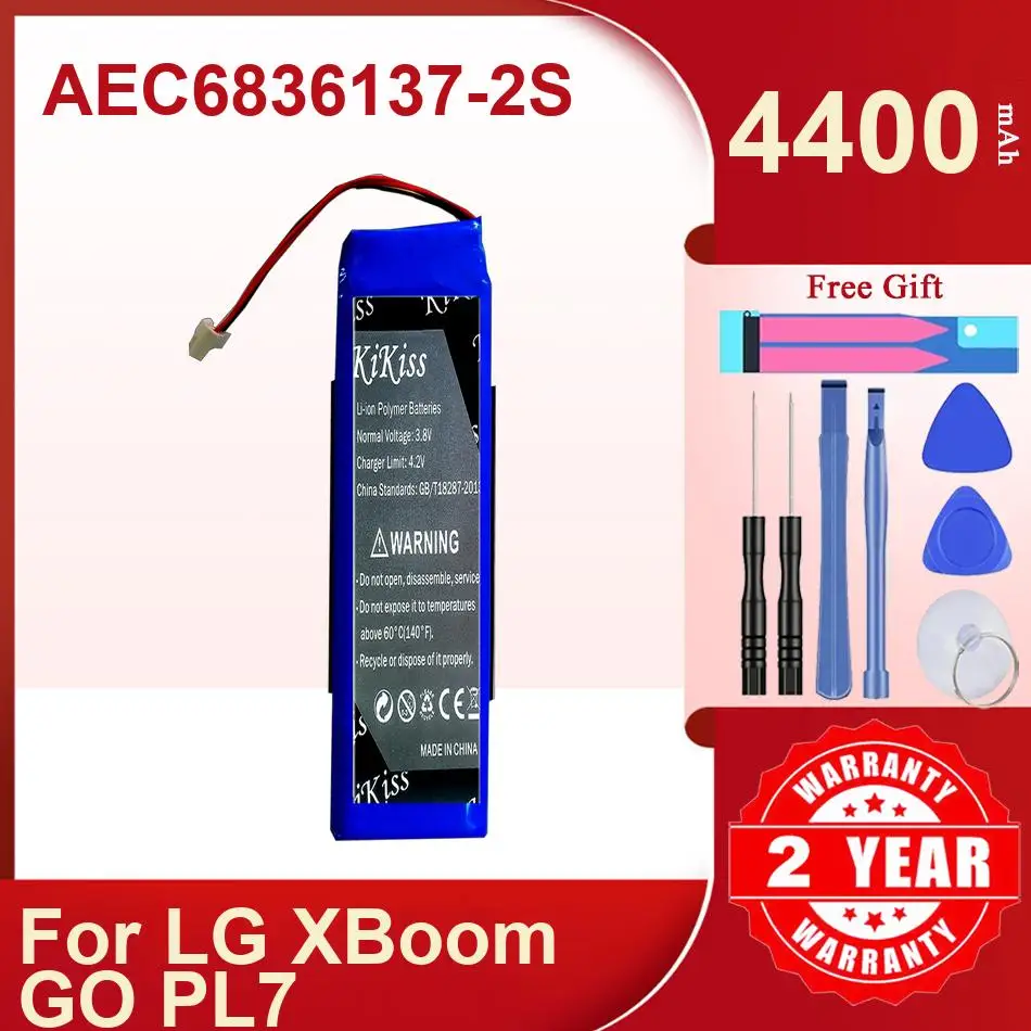 

Аккумулятор Kikiss 4400 мАч AEC6836137-2S для LG Xboom GO PL7