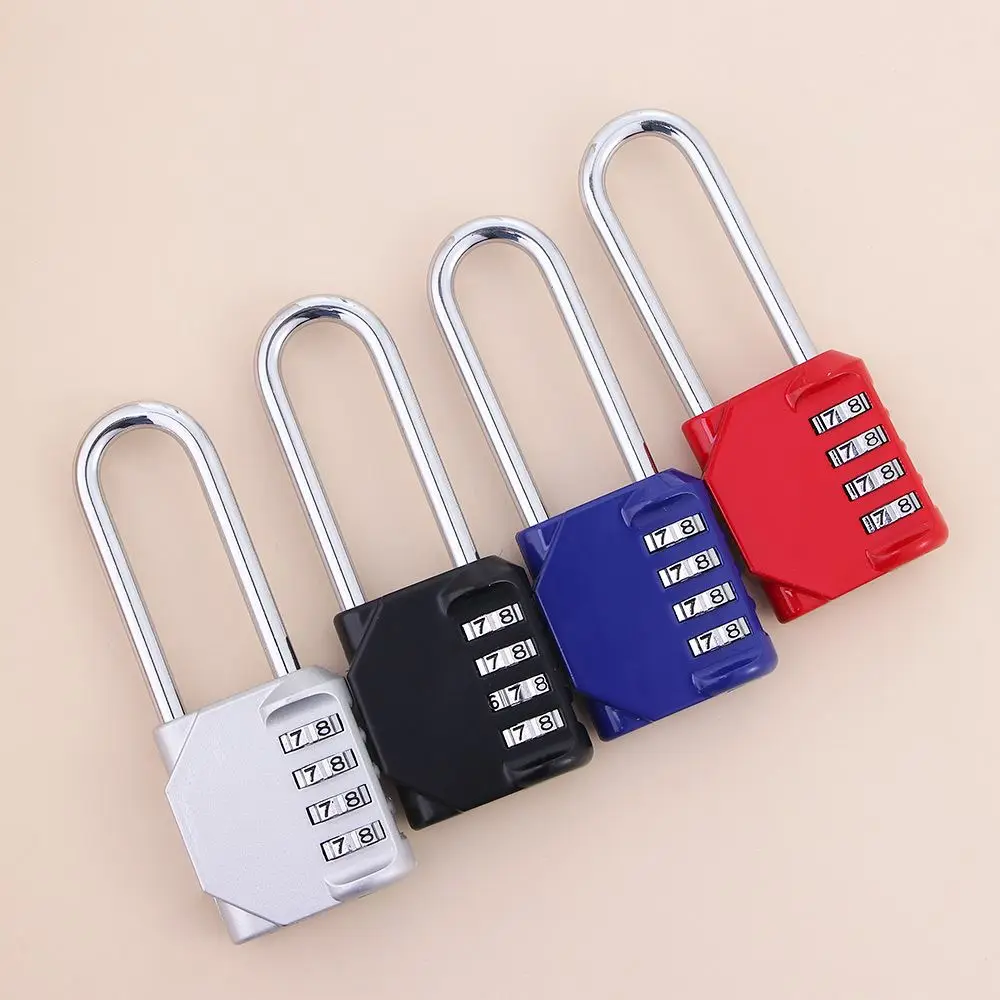 Alloy 4 Digit Cabinet Travel Code Password Code For Luggage Padlock Smart Lock Password Lock Number Locks