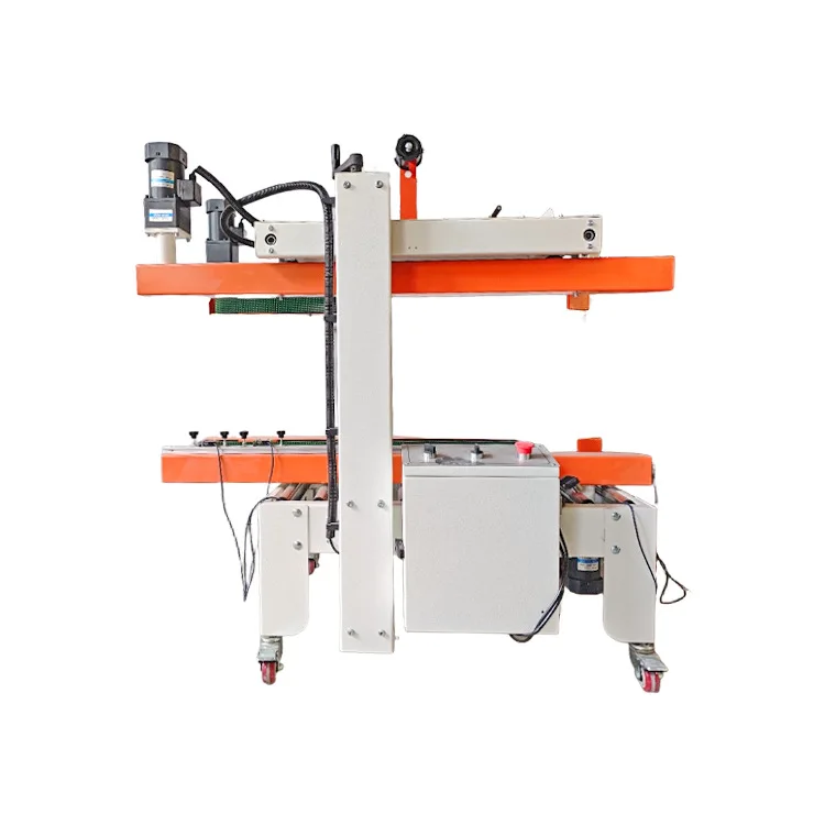 Special automatic sealing machine for e-commerce manufacturers - 6550 four-motor narrow carton sealing and packaging integrated