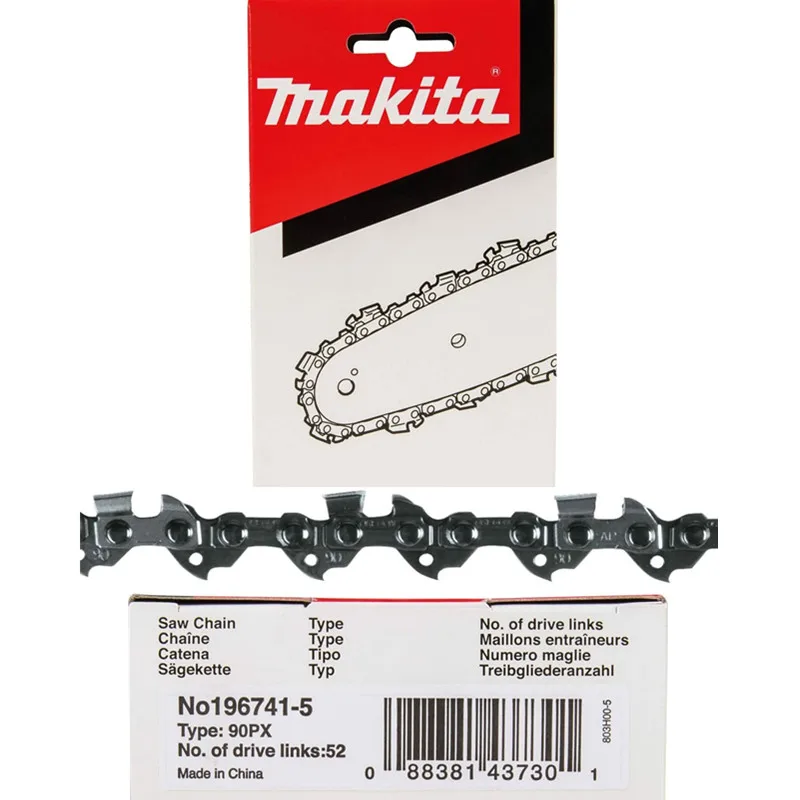 

MAKITA Chainsaw Chain 14inch CHAIN – 35cm (14") 3/8” 0.043 SUIT DUC353, DUC355, UC3520A 196741-5