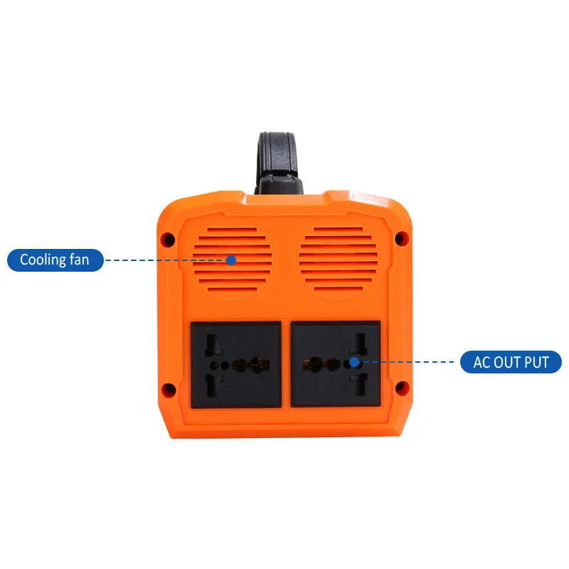 Y-POW EPS 300W 222Wh 60000mAh Power Station For Home Outdoor Car Camping Portable Solar  Generator