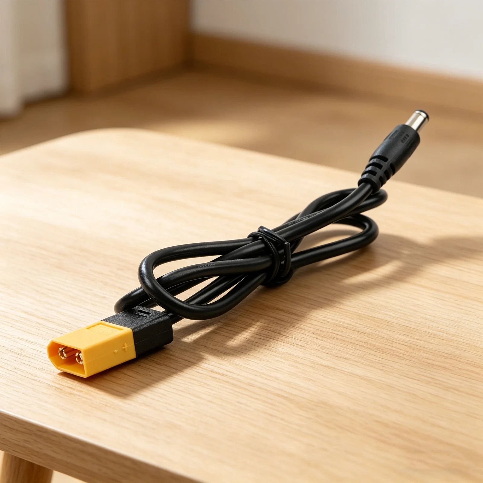 For XT60 Male to Male DC5525 for Power Cable Adapter for TS100 Station Designed for Secure Fit and Reliable Electrical Contact