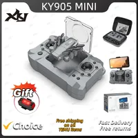 XKJ KY905 Mini Drone HD 4K Professional Camera One-click Return Wifi Folding Quadcopter 360rolling RC Helicopter Children's Toys