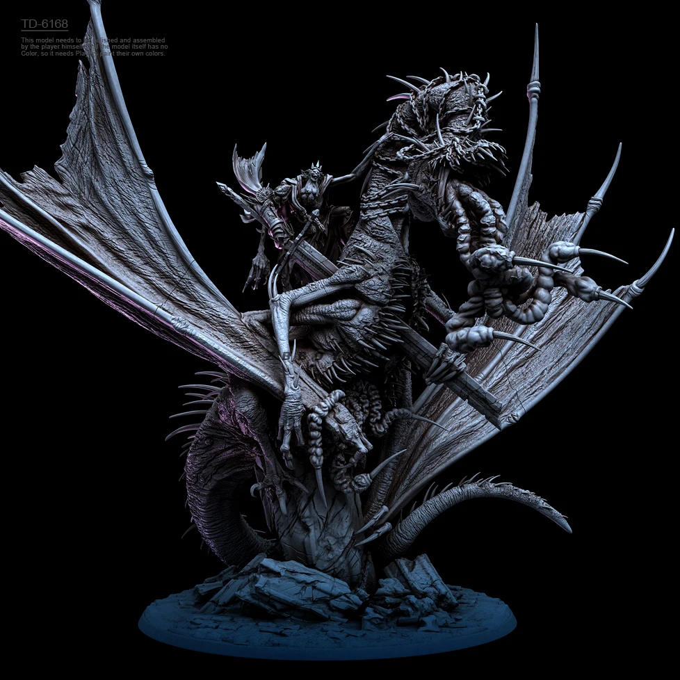 

H80mm 100mm 120mm Resin model kits figure colorless and self-assembled（3D Printing ） TD-6168/3D