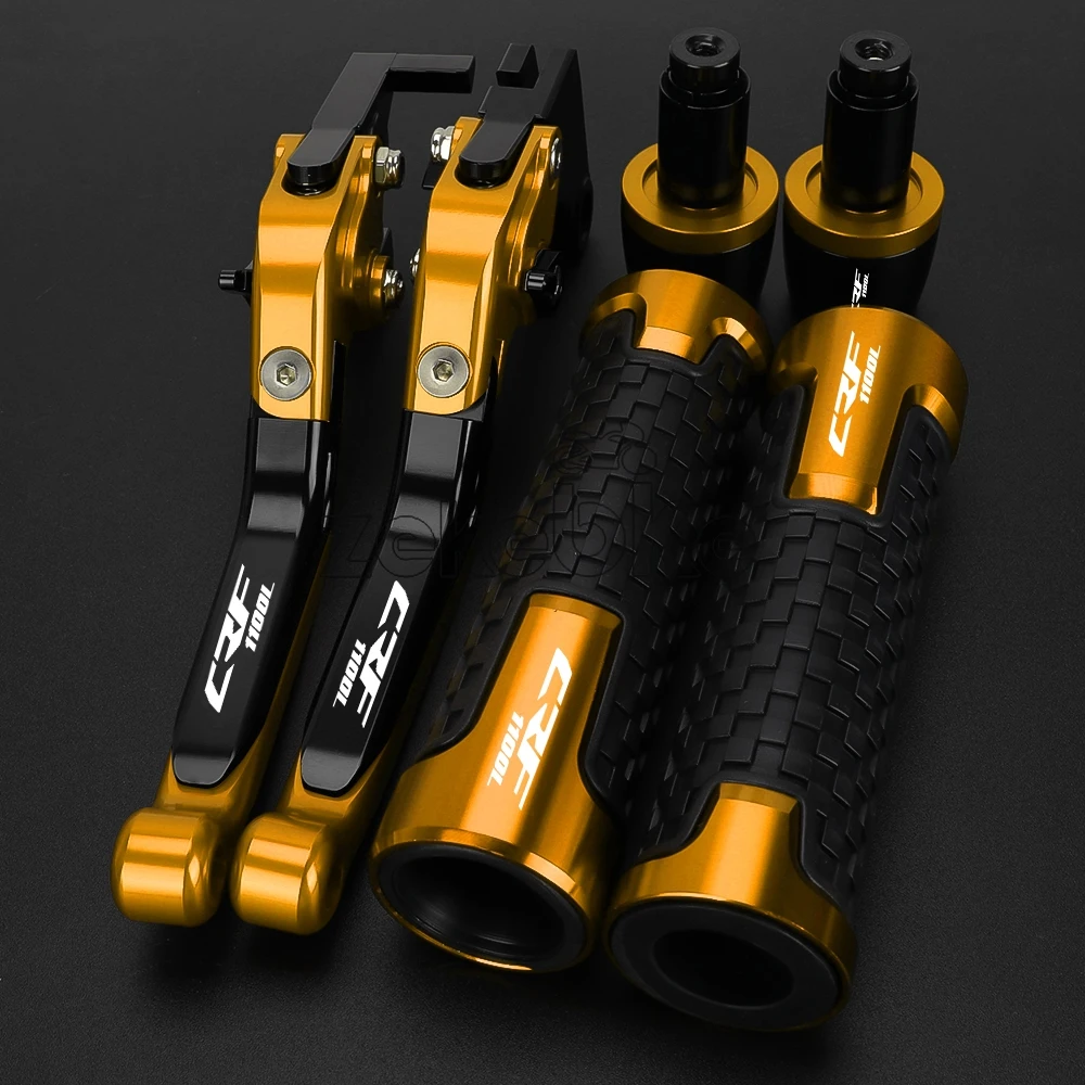 FOR HONDA NT1100 CRF1100L CRF1100 Africa Twin 2020-2023 2024 2025 2026 Motorcycle Adjustable Brake Clutch Levers Handlebar Grips
