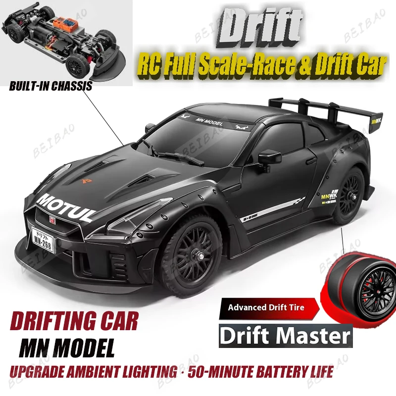 

MN Model MN268 1/16 2.4Ghz Full Proportion High Speed Remote Control Car Toys 4WD Rc Drift Car Electric Toy for Boys Aldult