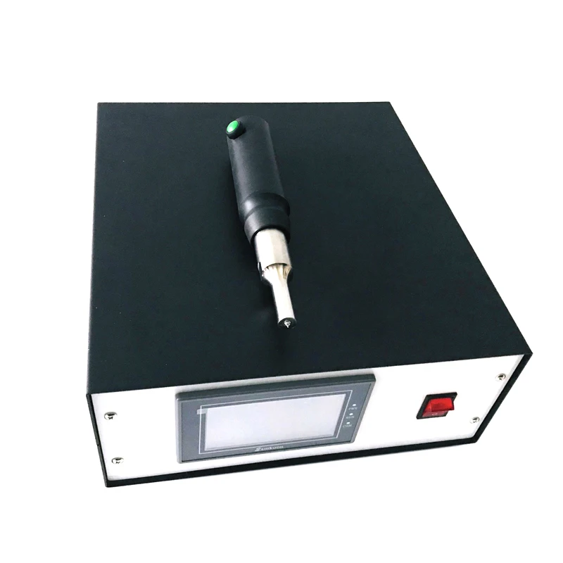 28 كيلو هرتز باليد بندقية بالموجات فوق الصوتية ماكينة لحام نقطي لحزام السماد الترابط بقعة لحام