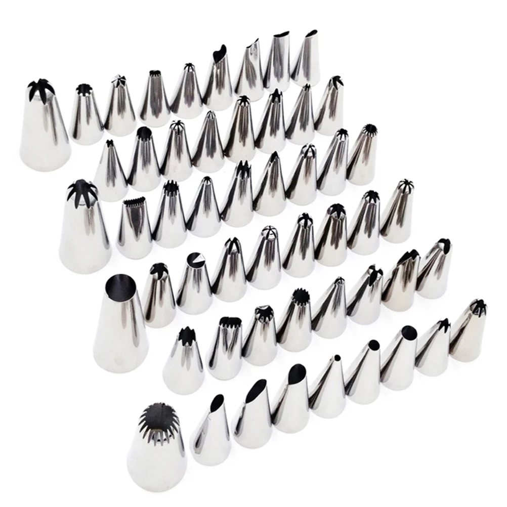 24Pcs Icing Piping Nozzles Tips Cake Sugarcraft Pastry Decor-New