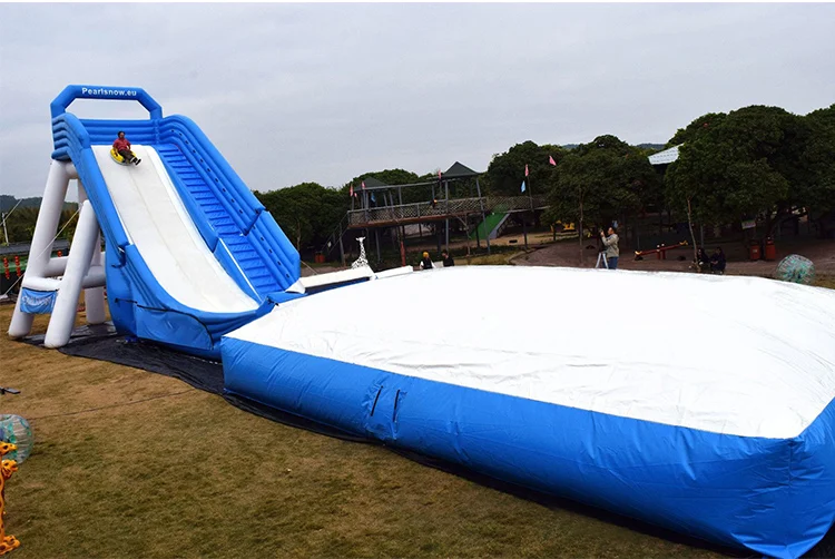 حصيرة تدريب منحدر التزلج الجاف القابلة للنفخ، سجادة أرضية