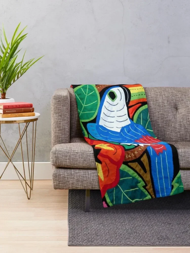 Mola Design Birdies Throw Blanket