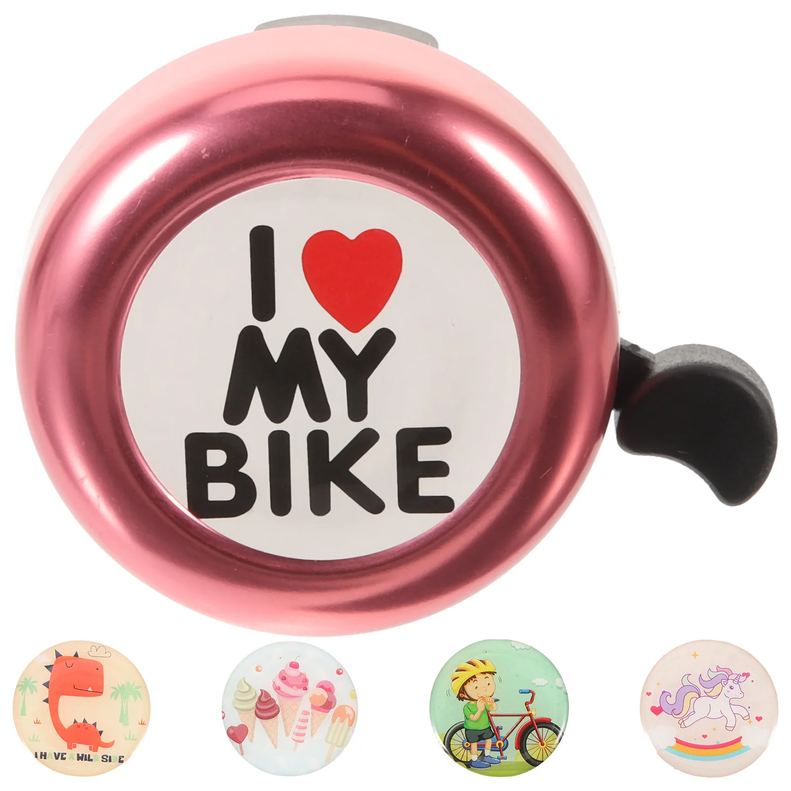 

1Set Cartoon Animals Bike Bell for Children Bicycles Durable Safe Attractive Cycling Accessories Small Size Super Loud