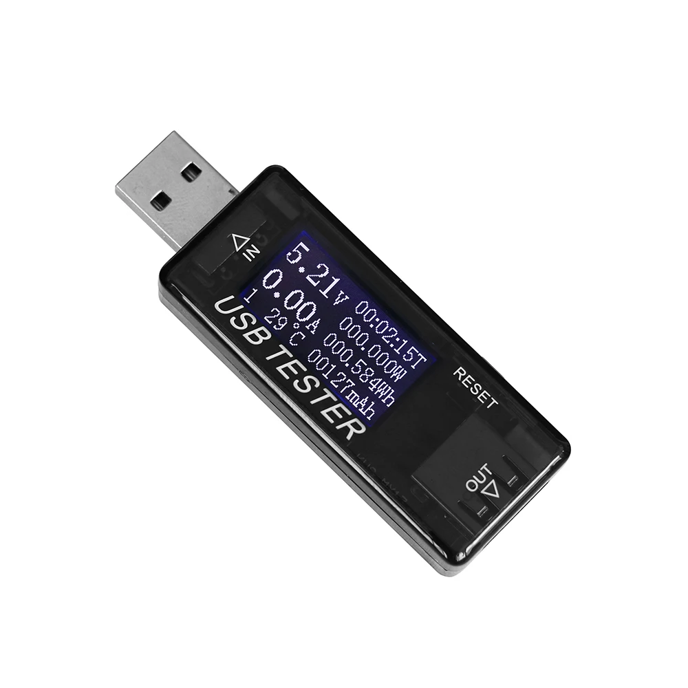 Diymore Testeur USB C Multimètre Numérique 0-50V 0-12A – Voltmètre Ampèremètre Chargeur PD QC, Écran Rotatif 360°, Mesure Puissance Capacité