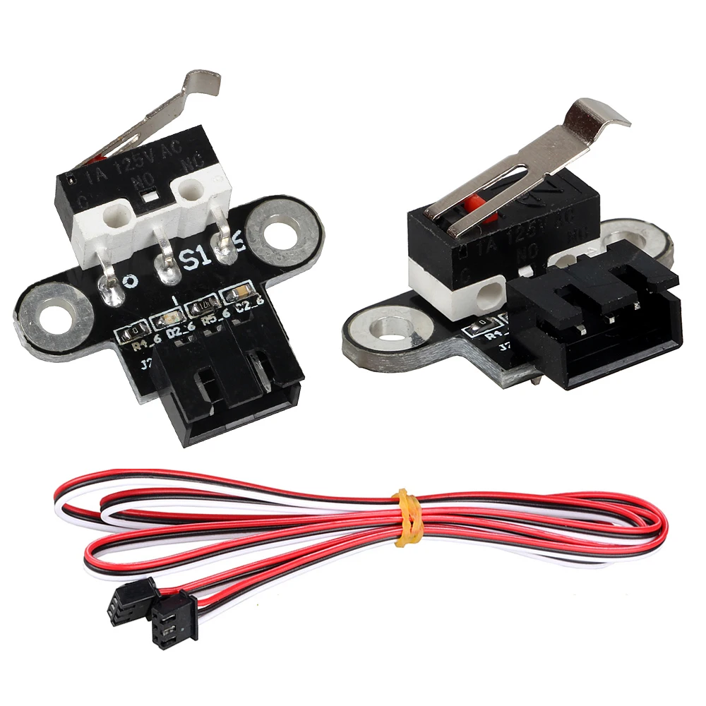 3D Printer Parts X/Y/Z Axis EndStop Mechanical Limit Switch NO/NC Control Micro Switch For Creality CR10 Ender 3 CNC DIY board