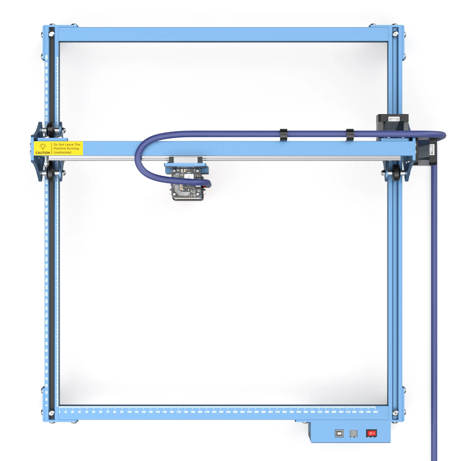 SCULPFUN S10 10W Desktop DIY Logo Mark Printer Carver For Column Cylinder Wood Plastic Leather Acrylic