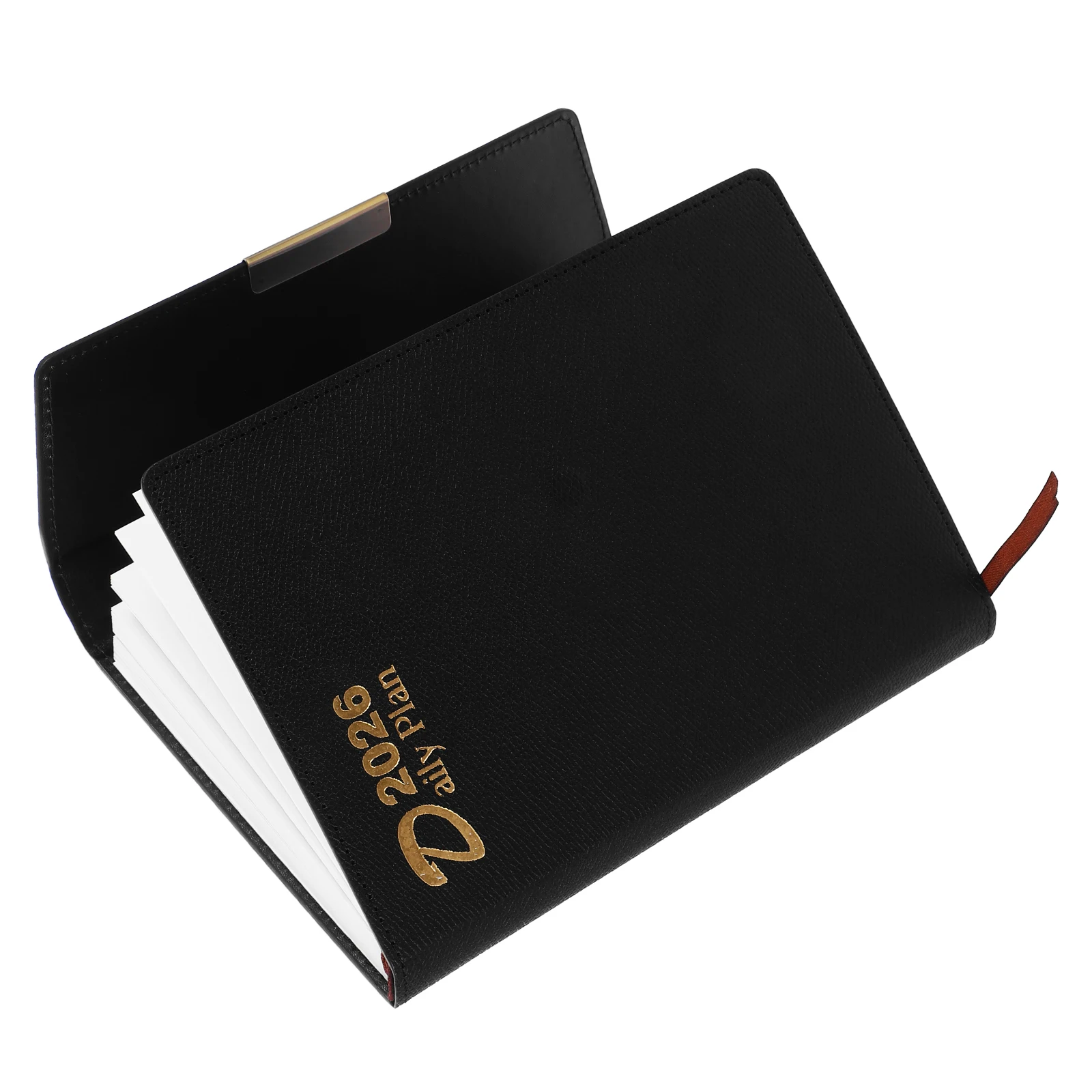 

2026 Daily Planner Desk Journal Scheduling Space Portable Ink Resistant Paper Modern Mini Student School Agenda Book