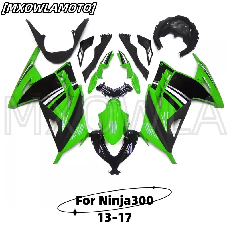 Fairings fit for Ninja 300 2013-2017 Green Black Bodywork EX300 14 15 16