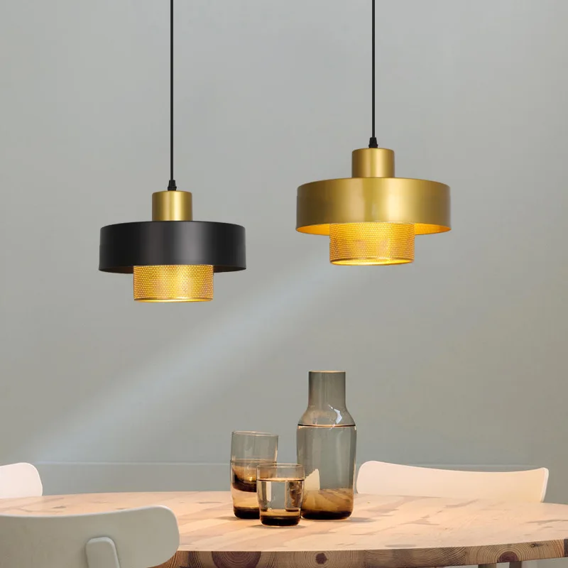 

GEW Vintage Restaurant Pendant Light Scandinavian Dining Room Hanging Lamp Minimalist Ceiling Light for Kitchen Bar Lighting