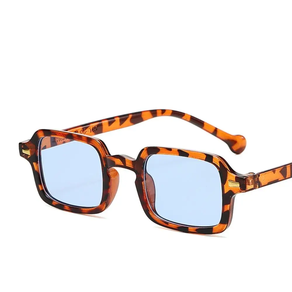 

Vintage Retro Sunglasses Oversized Square Frame Cool Leopard Print Sunglasses Unisex Fashion Square Sunglasses Riding