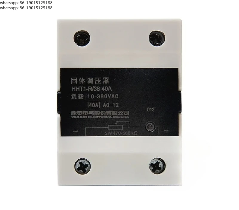 

Твердотельный регулятор напряжения 2026 HHT1-R/38-10A25A40A, однофазное резистивное реле SSR-VA/220V
