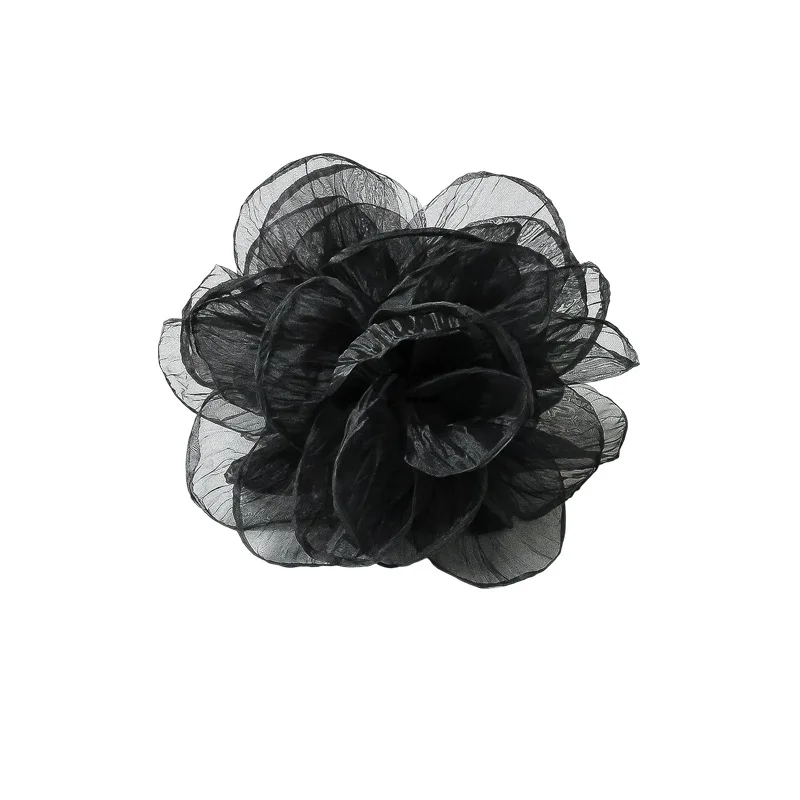 Trendige Strass-Haarklammer Elegante Schleifenknoten-Gaze-Haarspange Koreanischer Stil Schleifen-Haarklammer Exquisites Haar-Deko-Accessoire – Detail 11