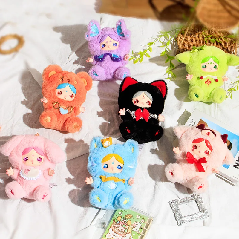

Secret Forest Plush Vinyl Blind Box Handmade Collectable Anime Figure Handheld Desktop Ornaments Exquisite Gifts Mystery Boxes