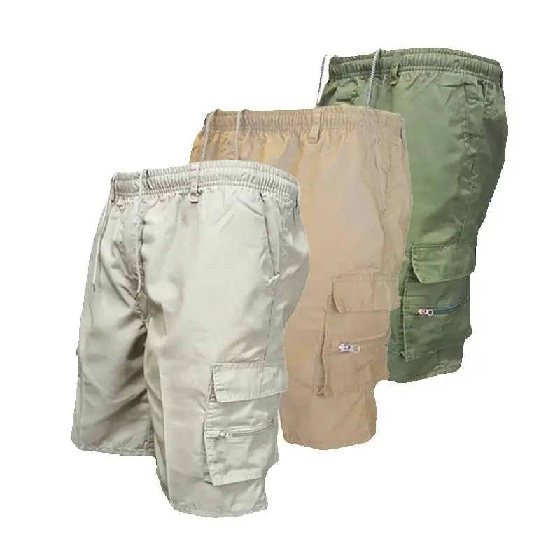 

New Men's Cargo Shorts Multi-Pockets Lightweight Short Pants Casual Cool Workwear Summer Outdoor Sport Running Essentials Shorts