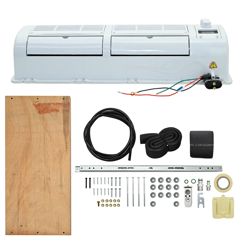 Rakitan Evaporator terpasang dinding untuk pendingin udara mobil truk kendaraan barang berat
