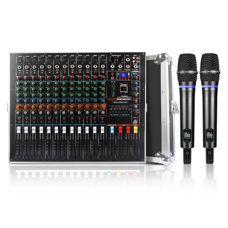 

Mixer with power amplifier, all-in-one machine high power, professional