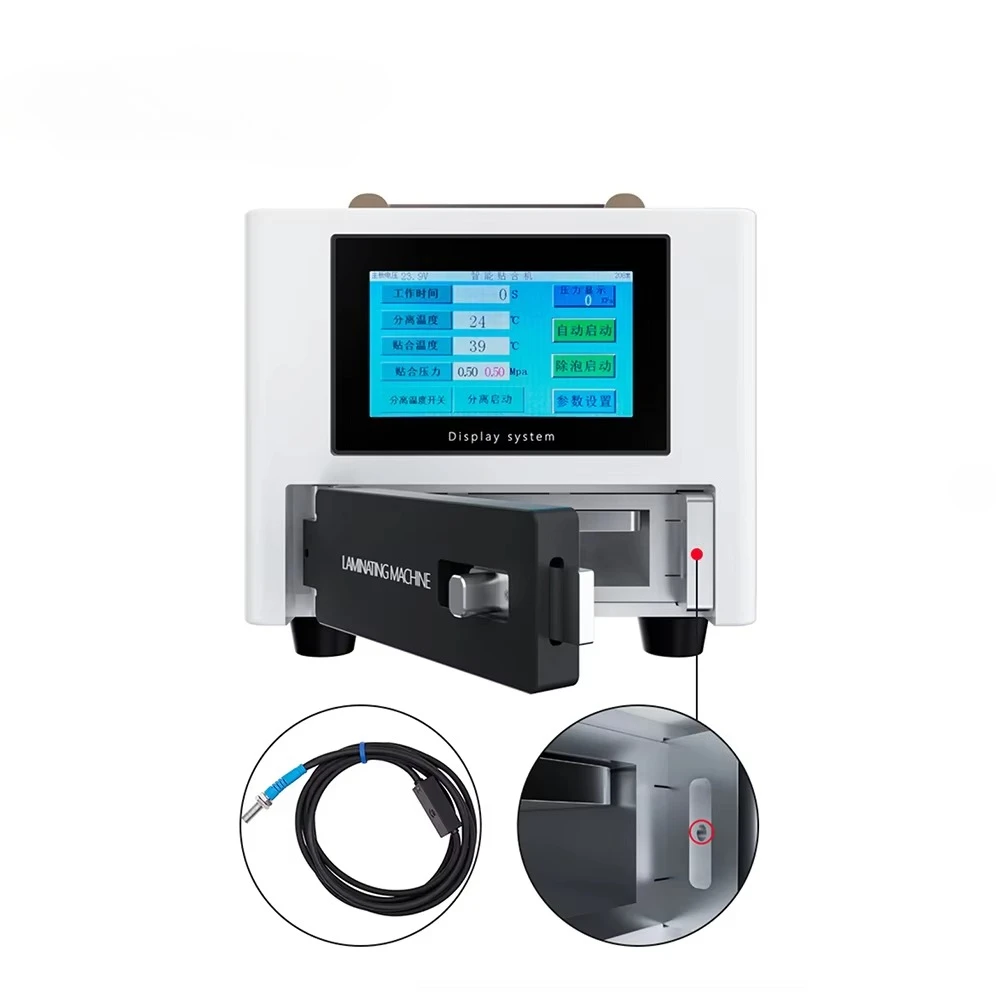 

JiuTu M078M 3 In 1 Mini Screen Vacuum Laminating Machine For Phone LCD Glass Separating Repair