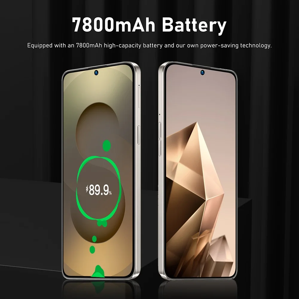 K-Touch New S28 Ultra Mobile Phones Android 5G 7.3HD 22G+2TB Smartphone Dual Sim 7800mAh Unlocked Cell Phone 16+48MP Global Version Teléfonos