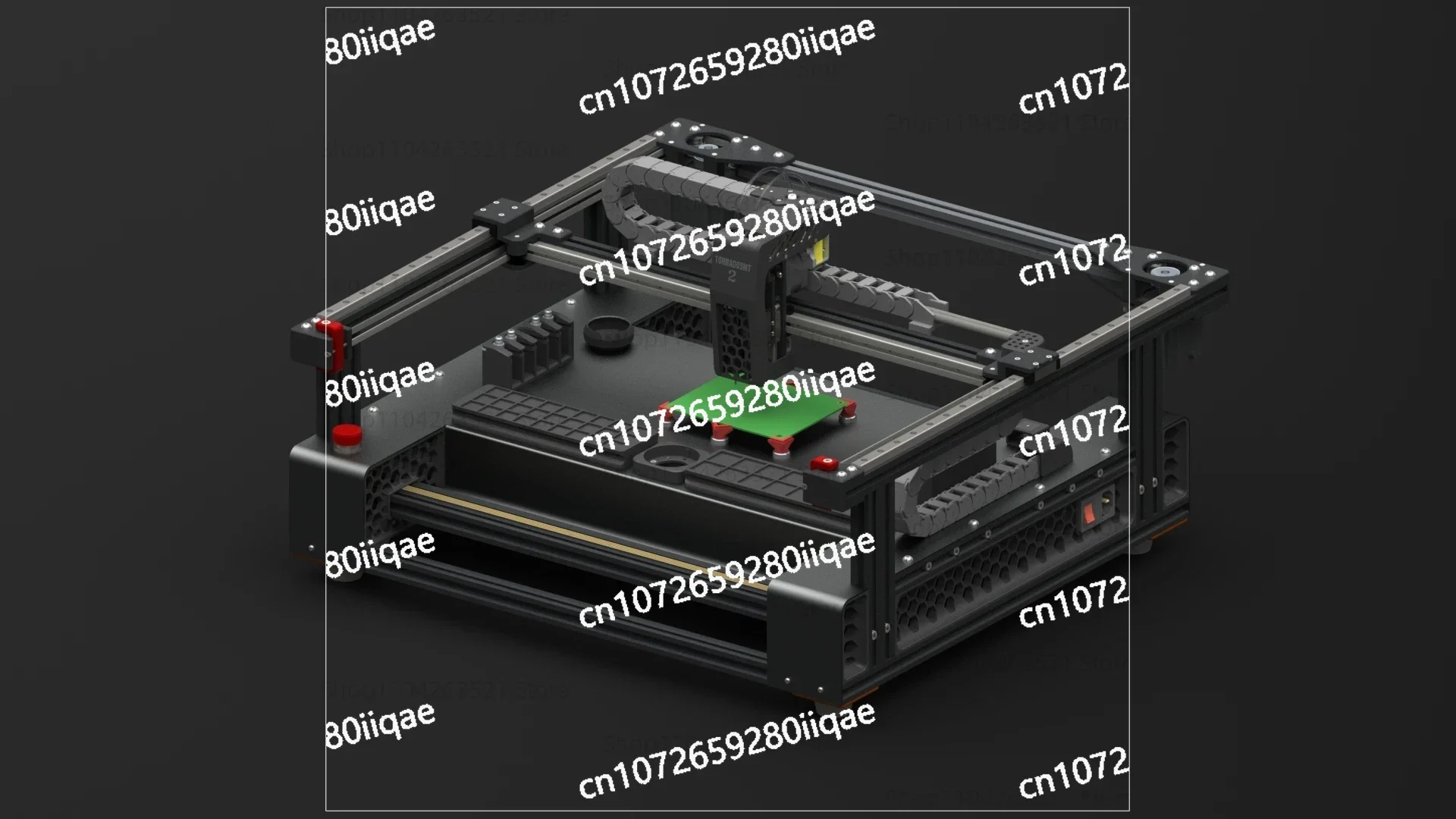 

Machine with Double Head Automatic Spreader V2 Openpnp Second Generation Dual Vision