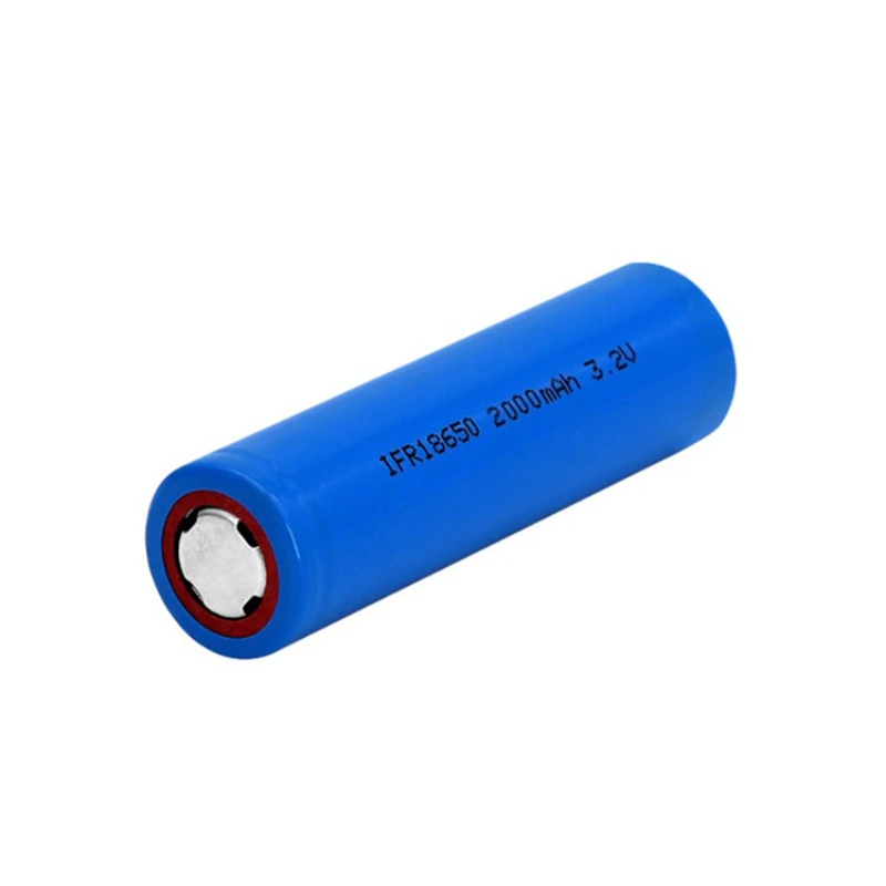 UN38.3 Approved Long Life Cylindrical type Lifepo4 18650 2000mAh 3.2V batteries lithium iron phosphate battery cell