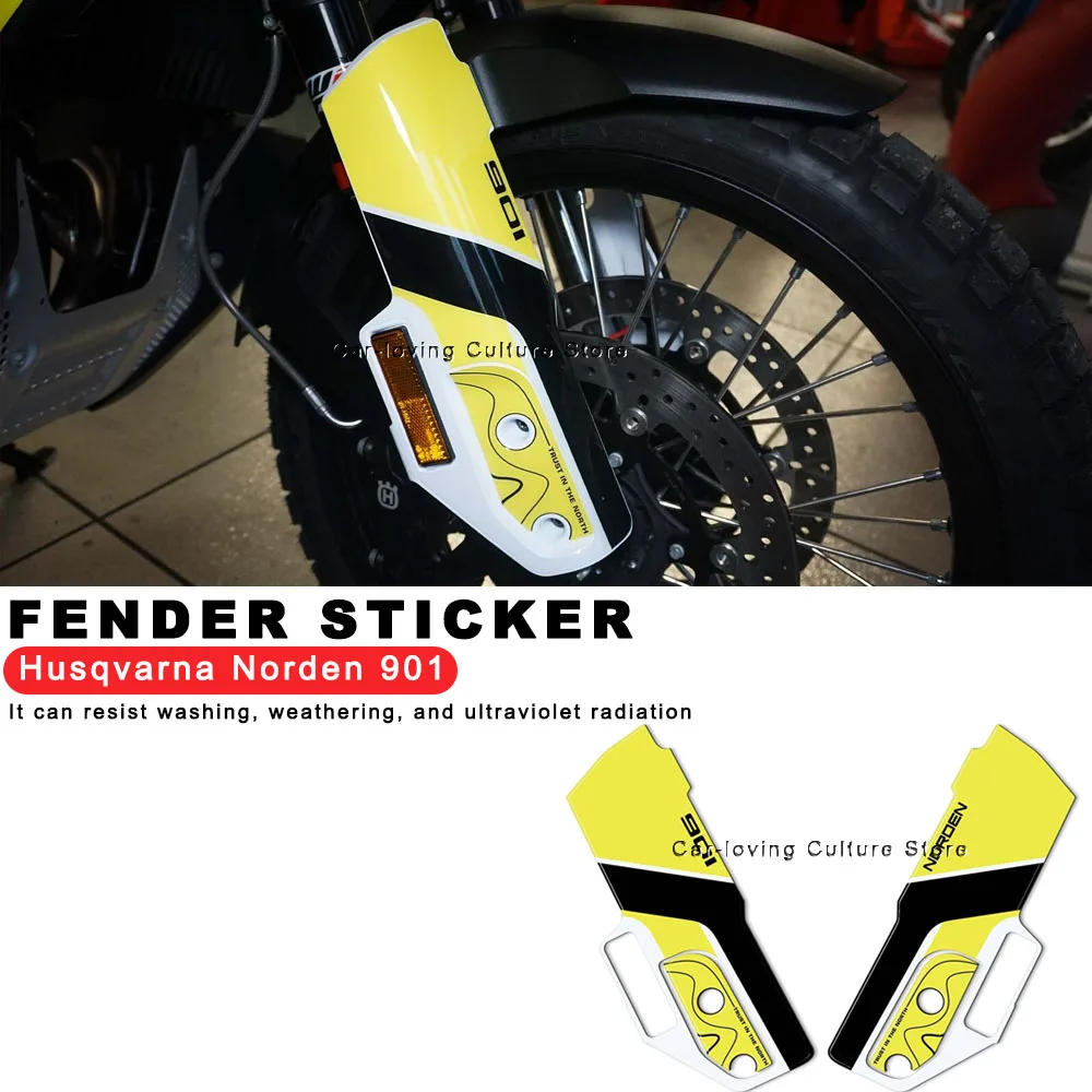 

Waterproof Protective Sticker Motorcycle Fender Sticker 3D Motorcycle Sticker For Husqvarna Norden 901