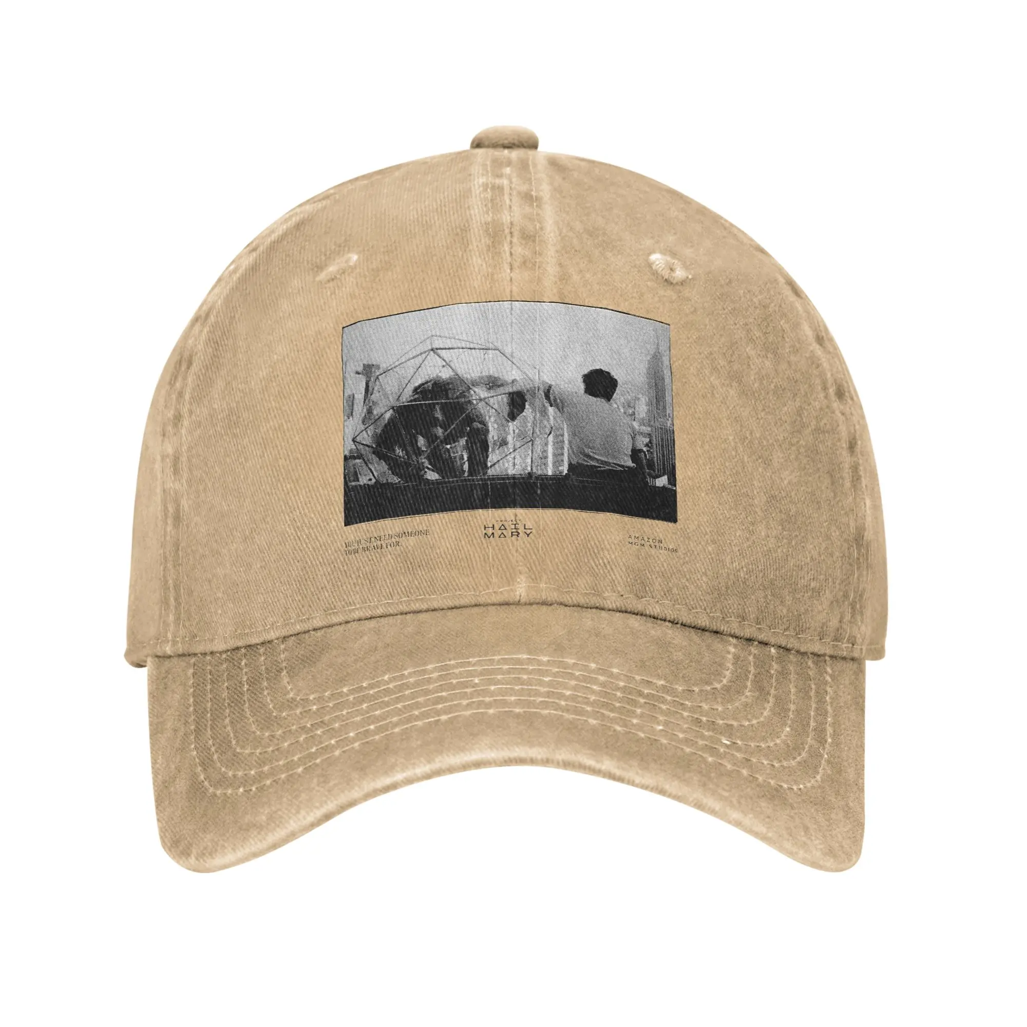 Casual Project Hail Mary You Just Need Someone Baseball Caps Men Women Distressed Denim Washed Snapback Hat Book Outdoor Gift