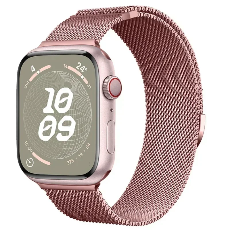 Milanese band voor Apple Watch Band Ultra 2 49 mm 44 mm 40 mm 45 mm 41 mm 38 mm 44 mm armband F of iWatch serie 9 3 6 5 SE 7 8 band