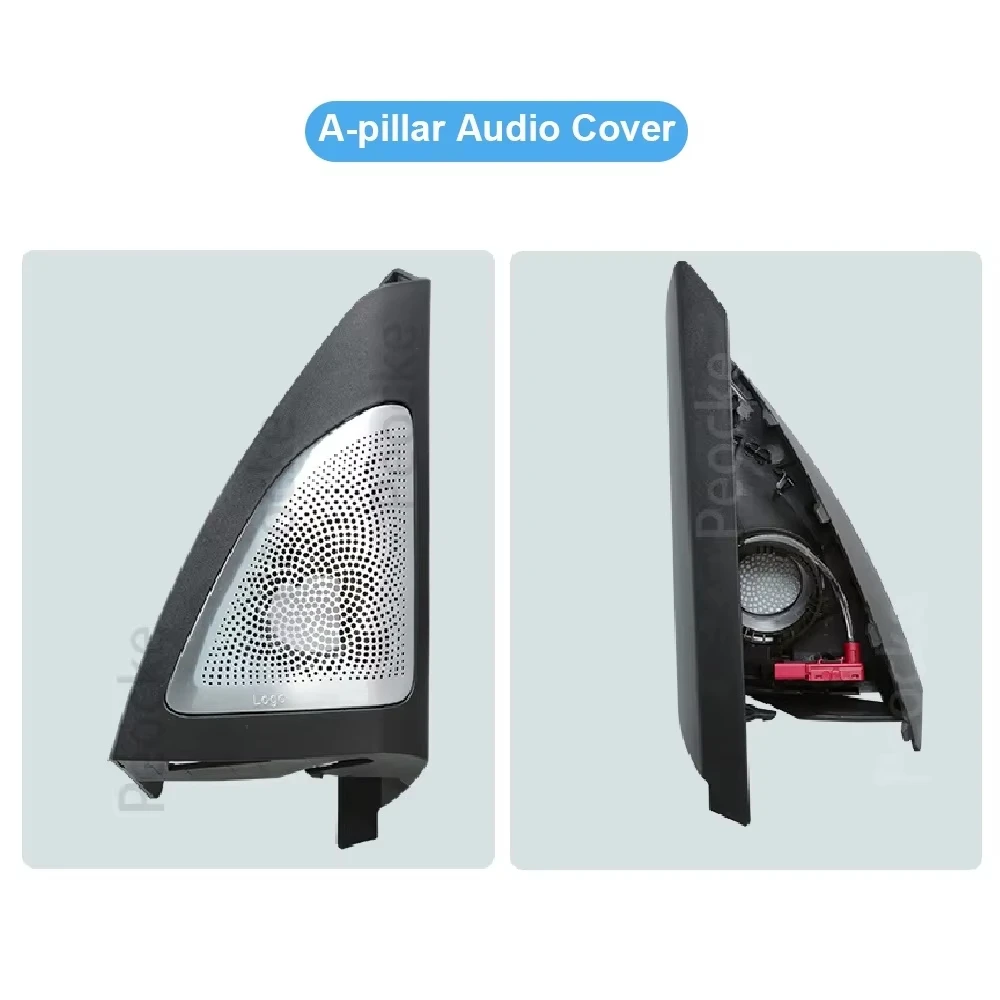 LED Ambient Light Audio Cover For BMW G05 G07 Series LED Speaker Cover Upgrade Kit Car Horn Atmosphere Light Cap Luminous Plate