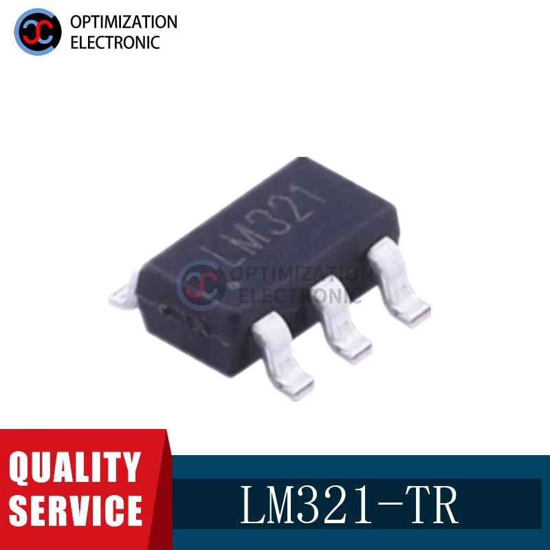 10PCS New original LM321-TR Silkscreen LM321 SOT23-5 Operational amplifier DC converter DC-DC driver