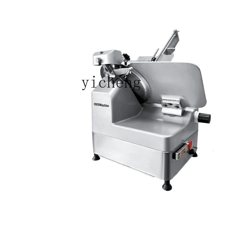 Tqh Meat Slicer Commercial Full-Automatic Lamb Roll Slicer Frozen Meat Beef Slices Cutting Machine Meat Slicer