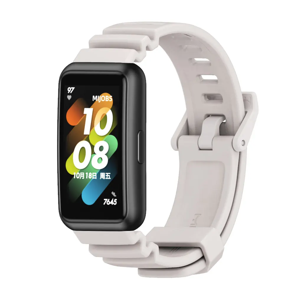 سيليكون حزام لهواوي حزام (Band) ساعة 7 سوار الملحقات الذكية استبدال جديد حزام الساعات معصمه Correa لهواوي 7 الفرقة