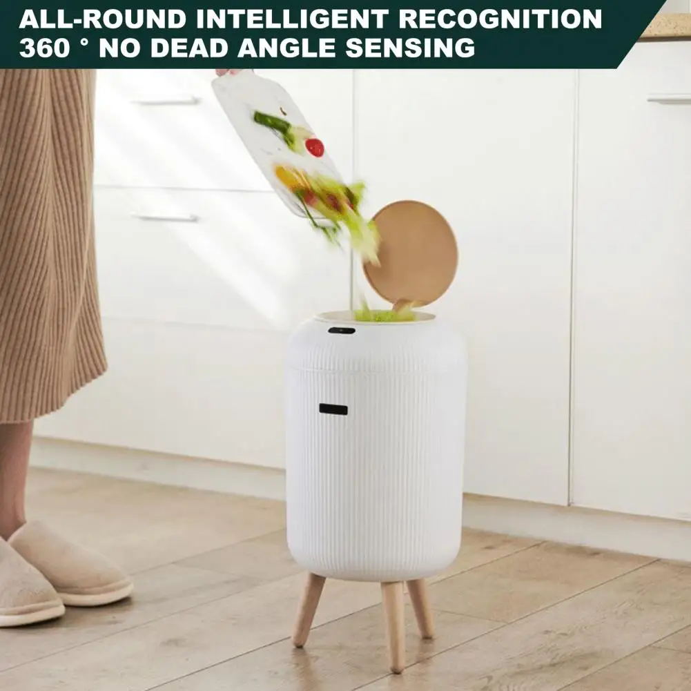 9-12L Smart Trash Kitchen Bathroom Recycling Trash Can Automatic Sensor Dustbin Electric Waste Bin Waterproof Wastebasket