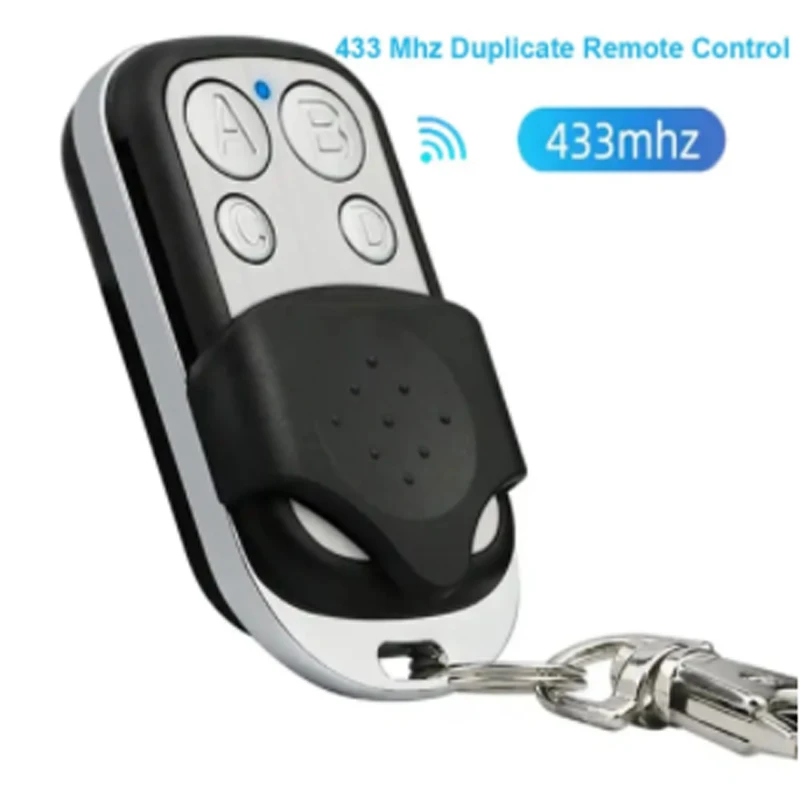 Metal Push Button Remote Control Transmitter ABCD / Lock Unlock 4Button 433MHz Universal 4 Buttons Garage Door Opener Remote