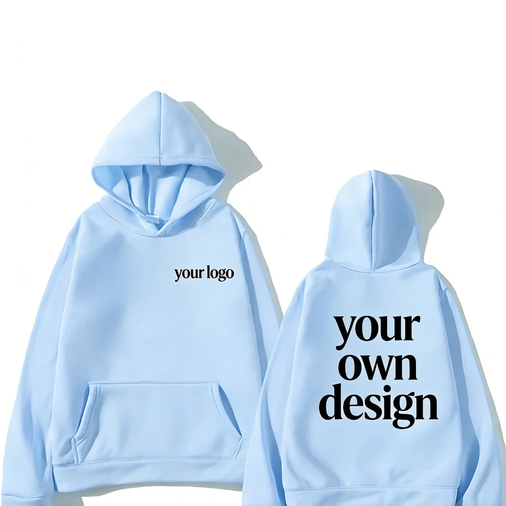 

Make Your Own Two Sided Hoodie hoodie anime sweater Y2K soft fabric trendy patterned girl hoddie comfortable elegant graphic