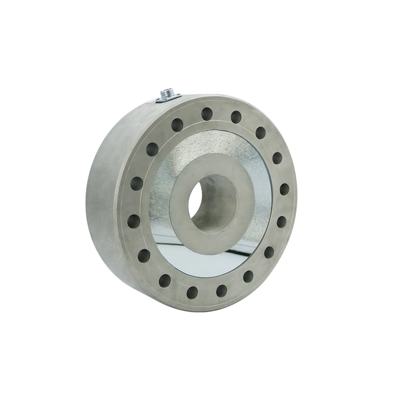 Factory Custom 100T 150T 200T Spoke Type Load Cell Compression Donut Shape Force Sensor