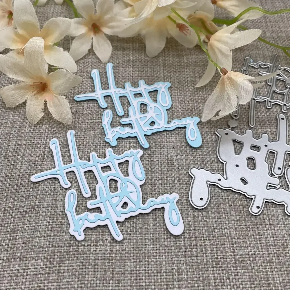 

Flower alphabet series Metal Cutting Dies Stencils For DIY Scrapbooking Decorative Embossing Handcraft Die Cutting Template Mold