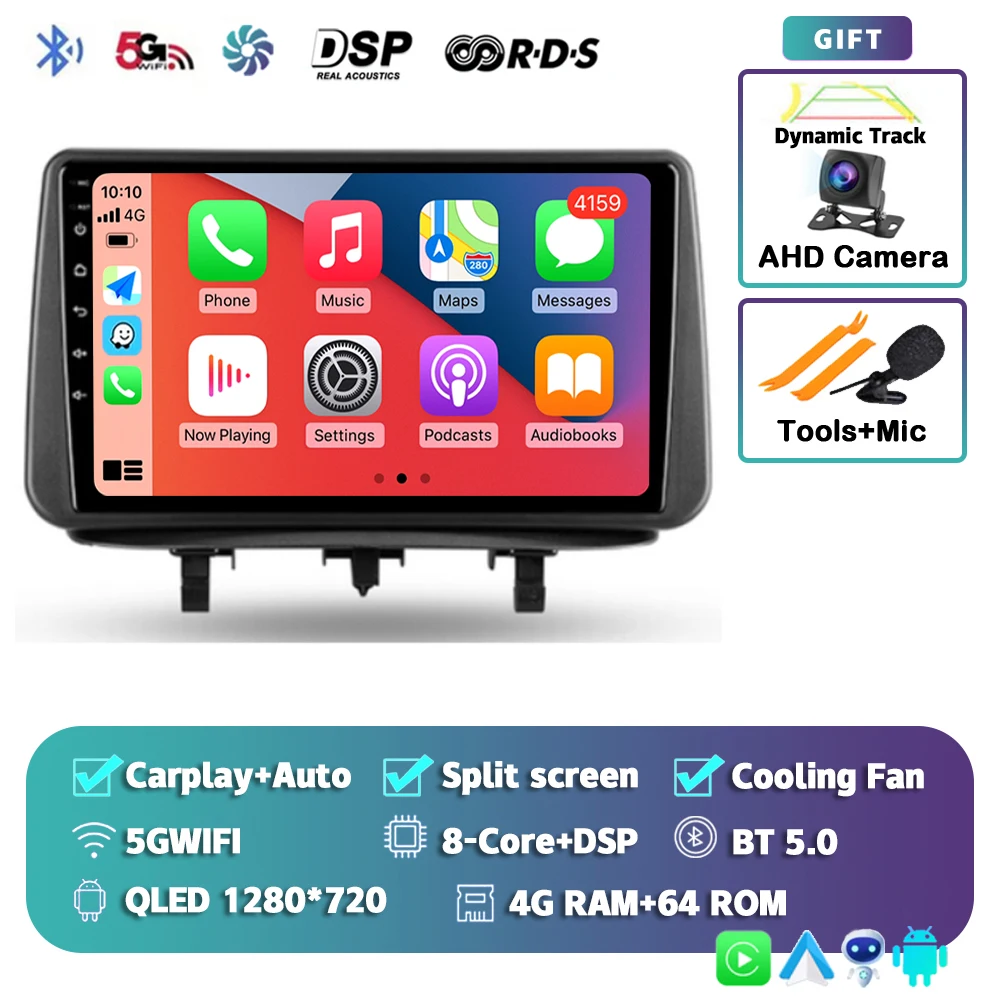 Android 15 Voor Opel Meriva B 2009-2014 2 K QLED Android Autoradio Multimedia Video Player BT AI Voice CarPlay 4G Stereo Head Unit