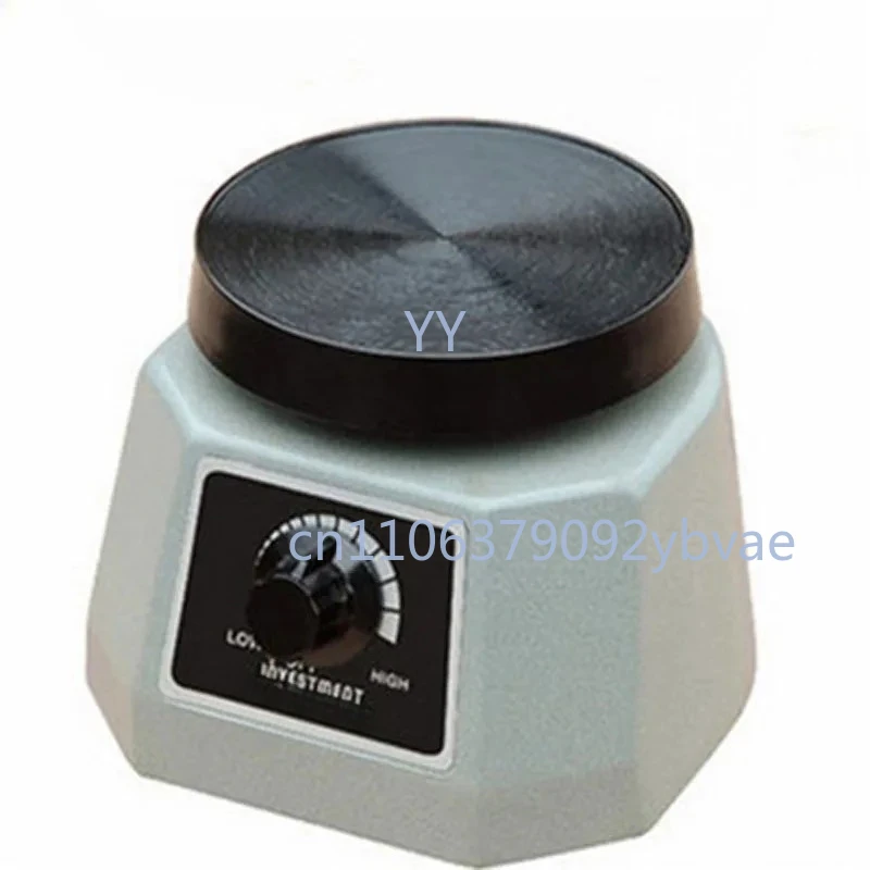 0728 0981  Plaster Vibrator 4'' Round Small Gypsum Variable Intensity Shaker Oscillator  Equipment